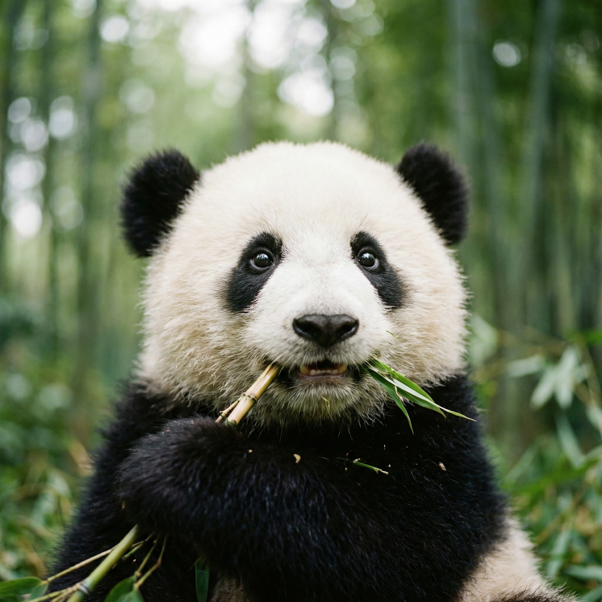 老司机熊猫吃竹子视频